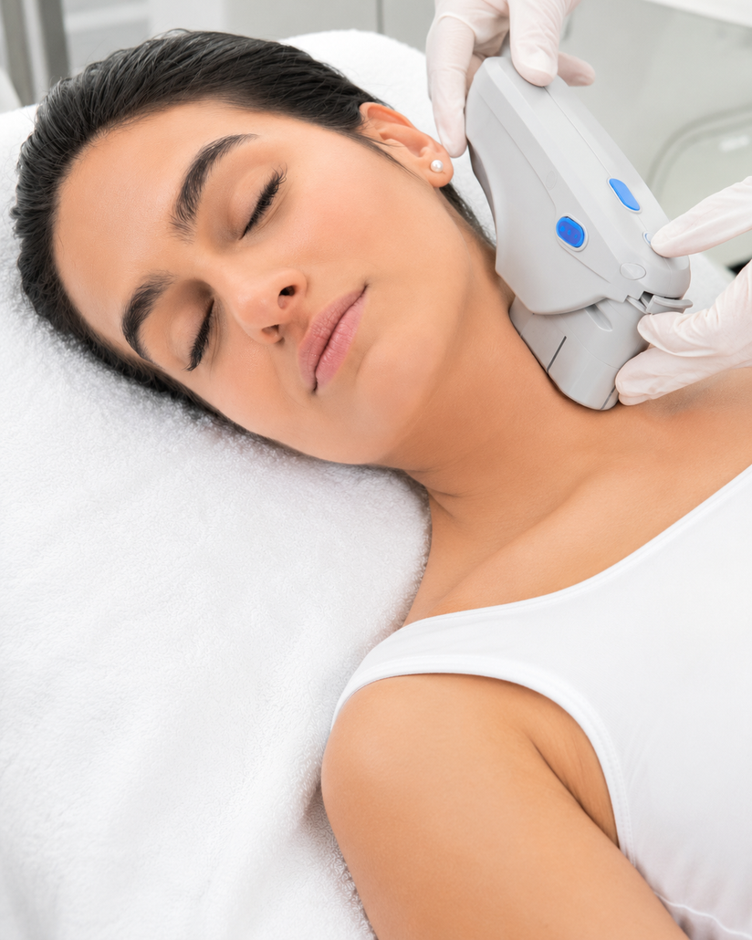 Apparecchiatura professionale per trattamenti estetici