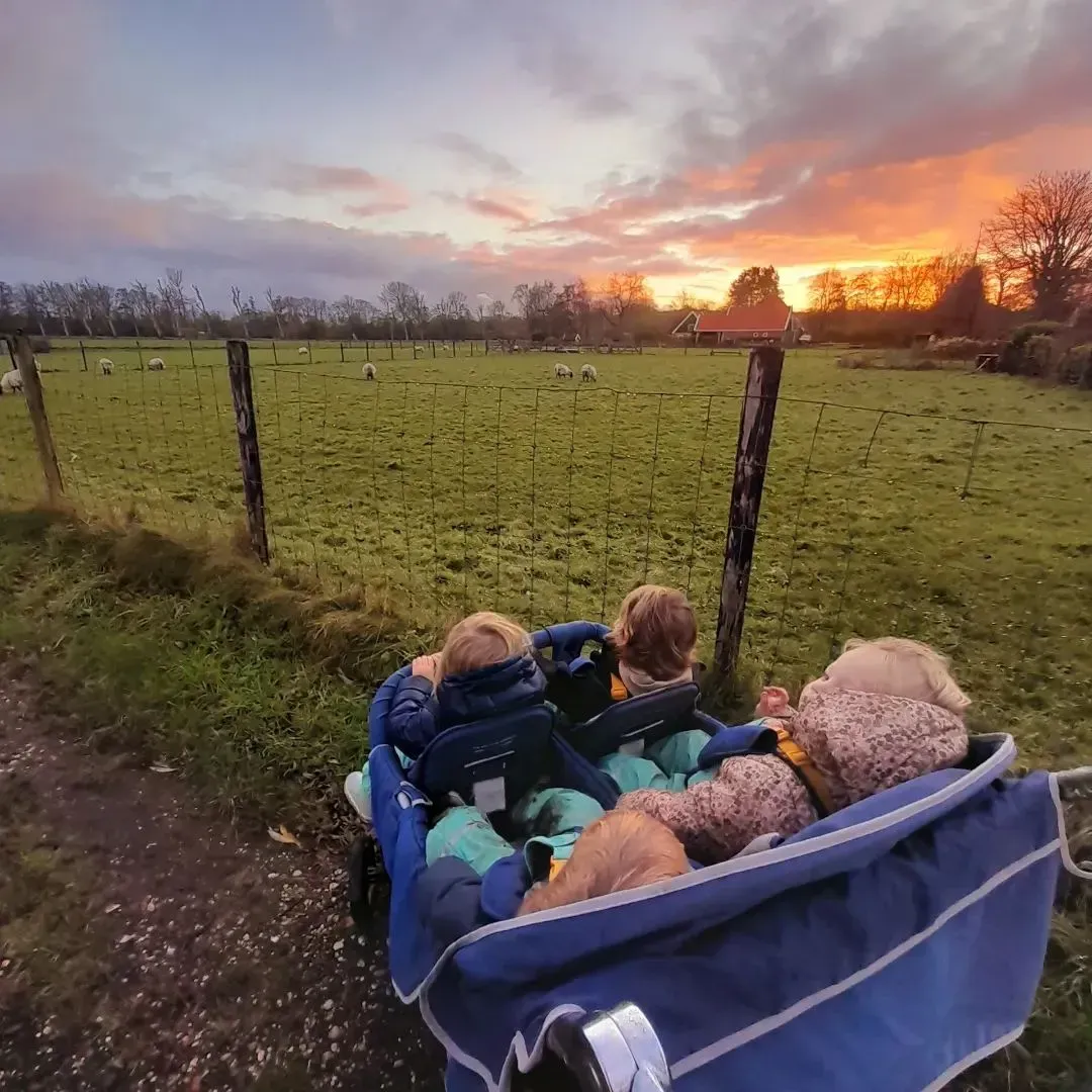 Buiten wandelen