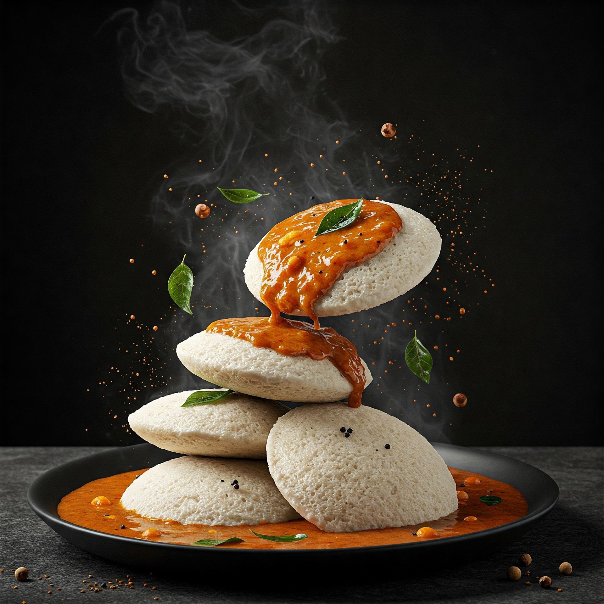 idli with sambar