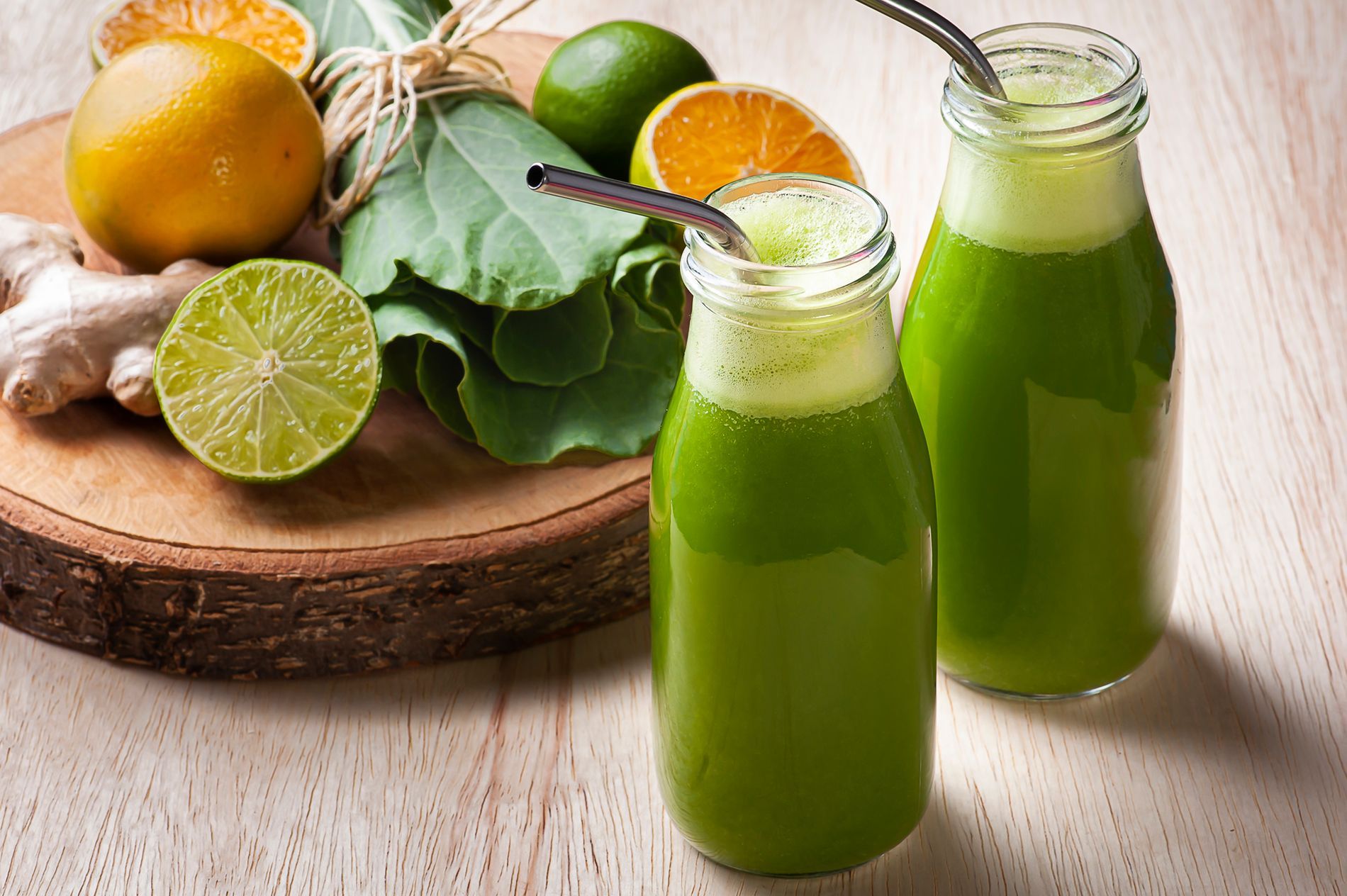 Fresh green juice