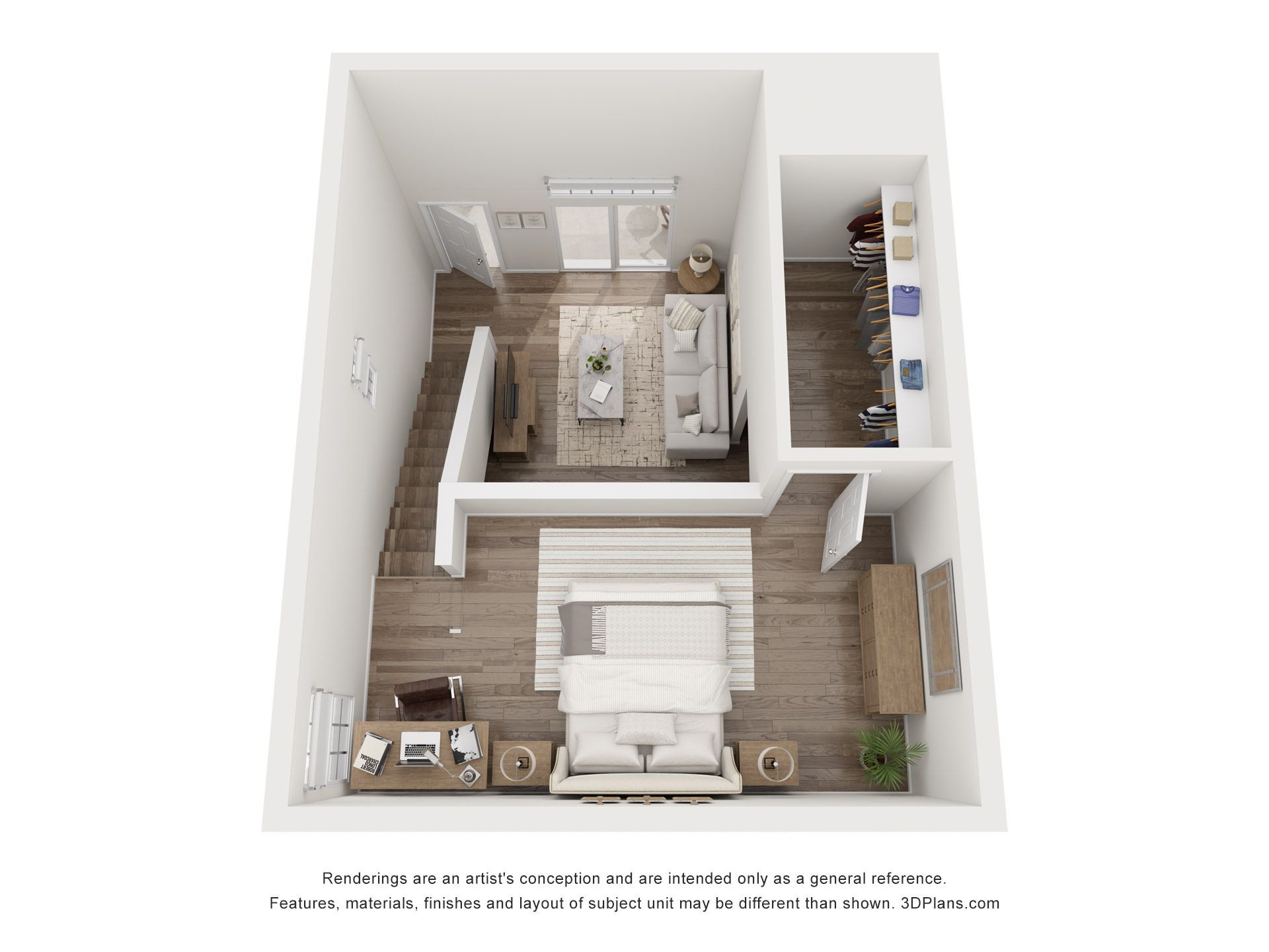 Loft Floorplan Upstairs