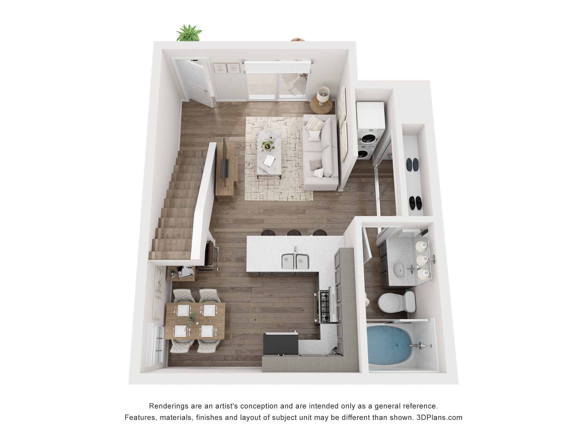Loft Floorplan Downstairs