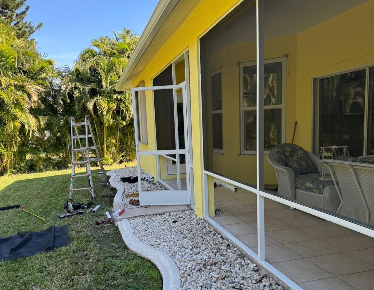 Lanai Screen Enclosure Repair in Fort Myers, FL Lanai Screen Enclosure Repair in Fort Myers, FL