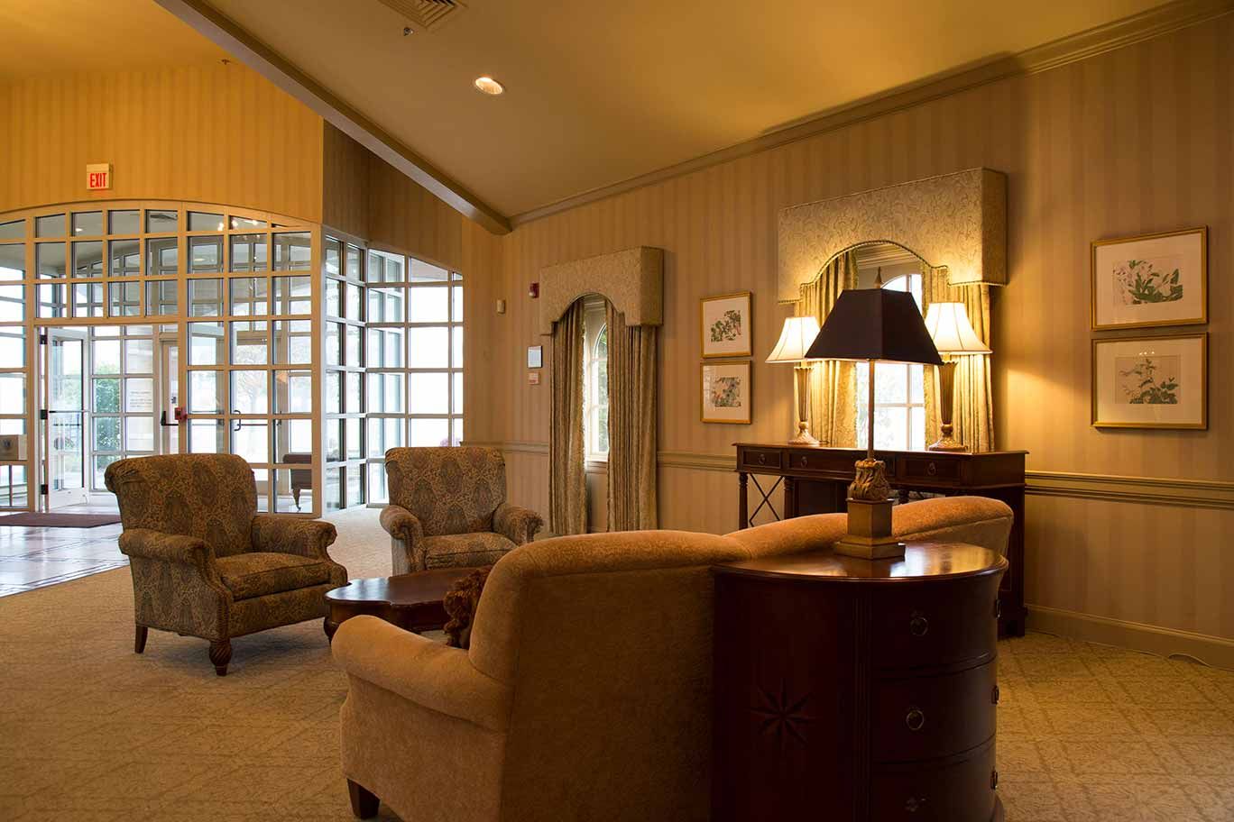 Memorial Park Lobby Waiting Area