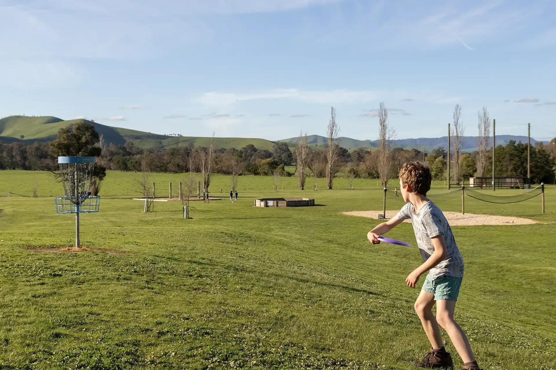 Disc Golf at Alexandra Adventure Resort | School and Group Camps