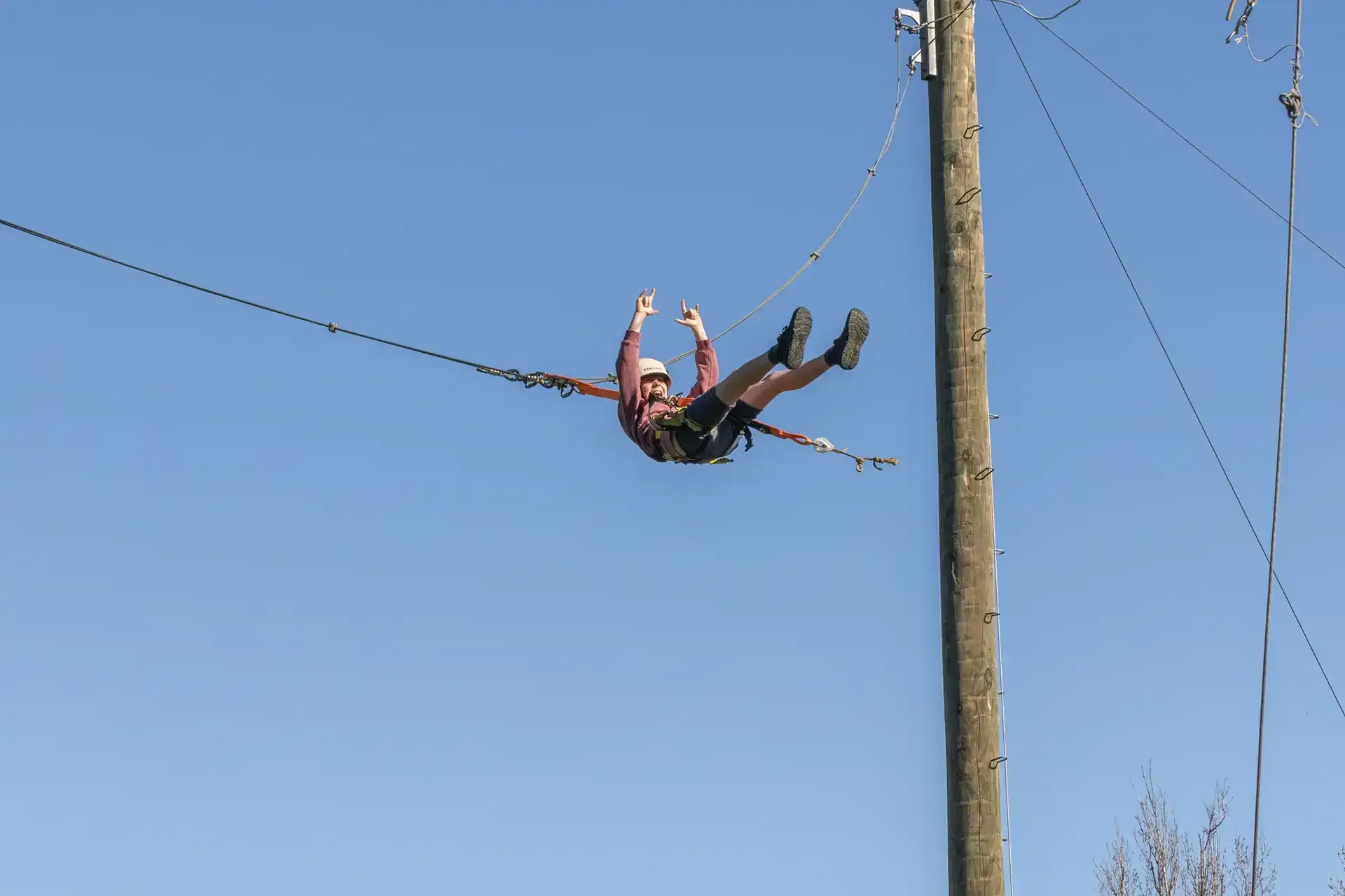 Giant Swing at Alexandra Adventure Resort | School and Group Camps