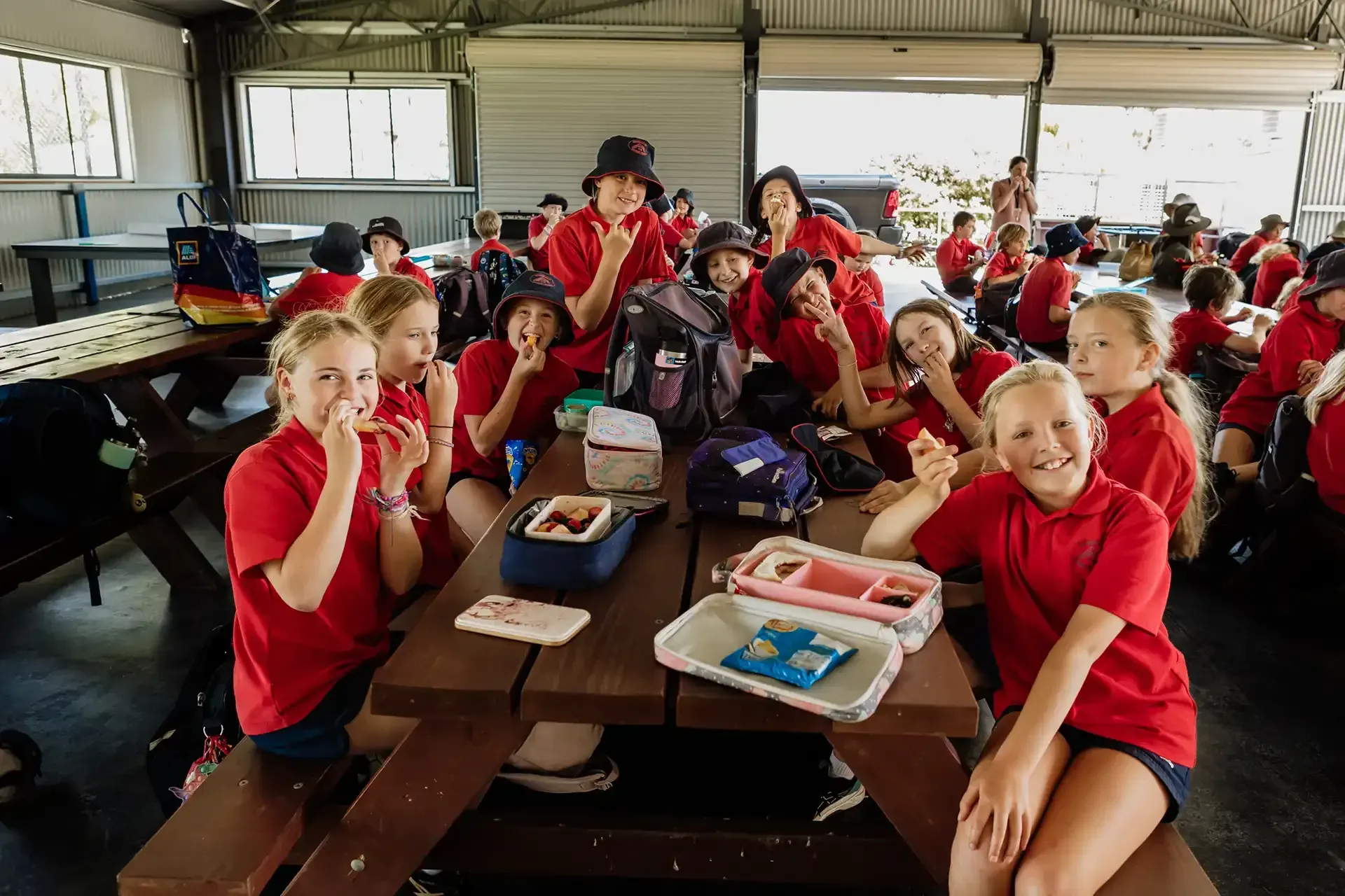 Healthy eating at Alexandra Adventure Resort, Victorian School Camp