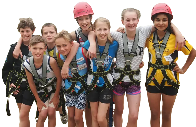 Exciting camp activities at Alexandra Adventure Resort, Victoria