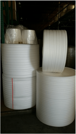Foam Rolls — New Orleans, LA — NOLA Box Supply Company LLC