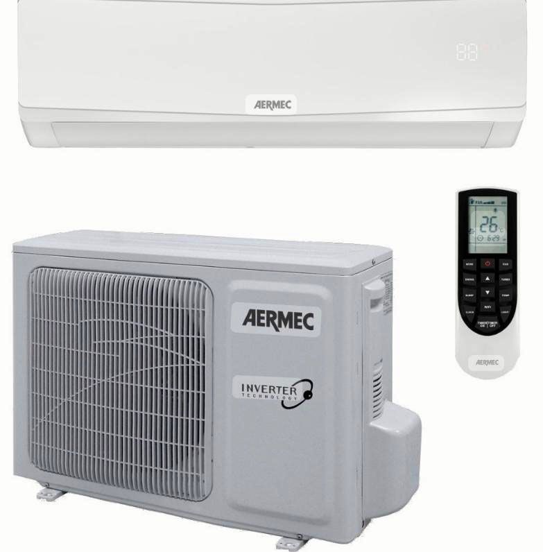 Climatizzatore Aermec 4.6 KW 18000 Btu Inverter A++ Gas R32