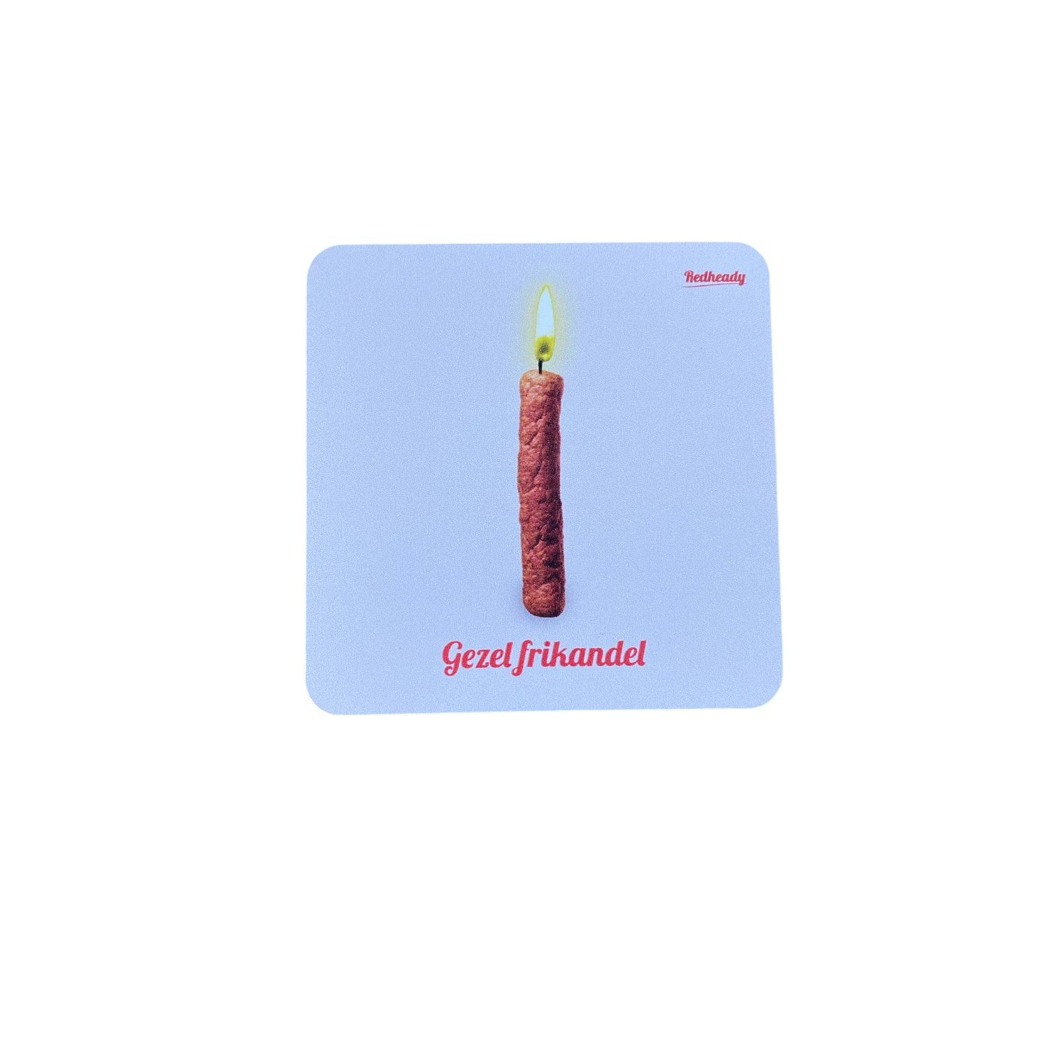 Onderzetter Gezel frikandel