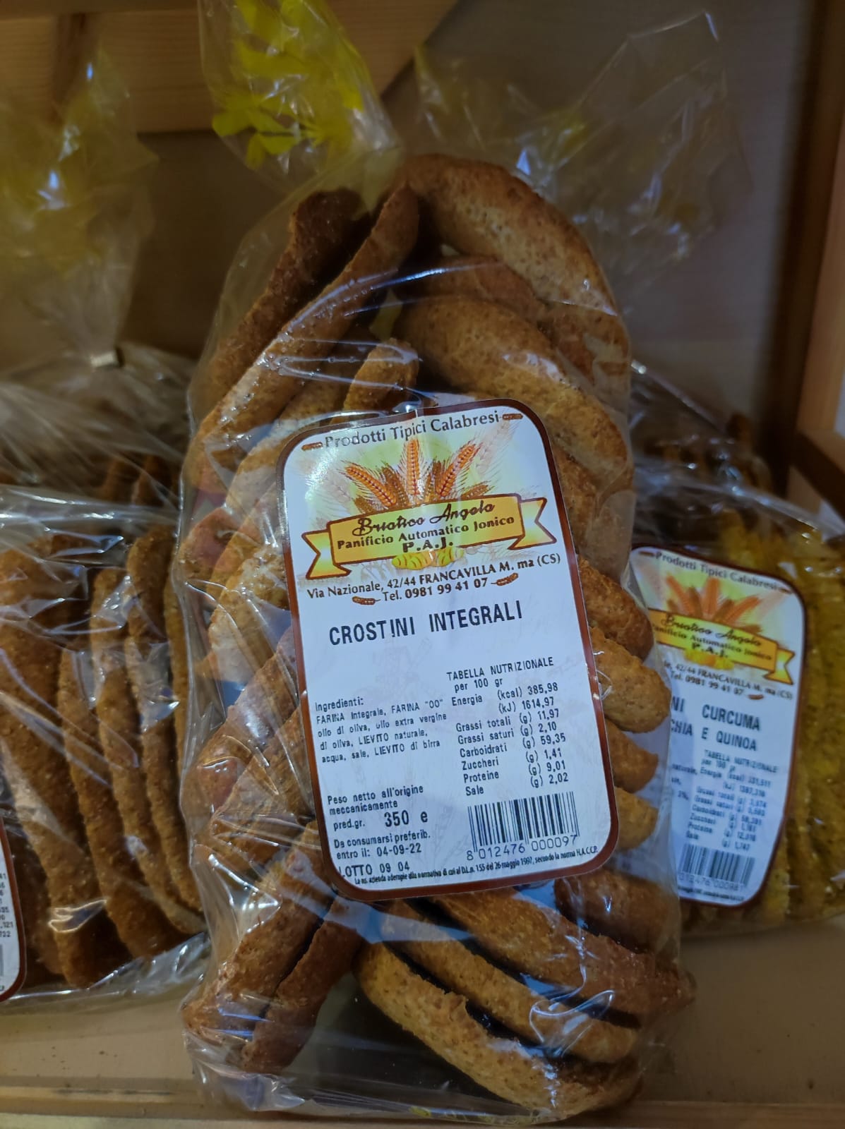 Crostini Integrali