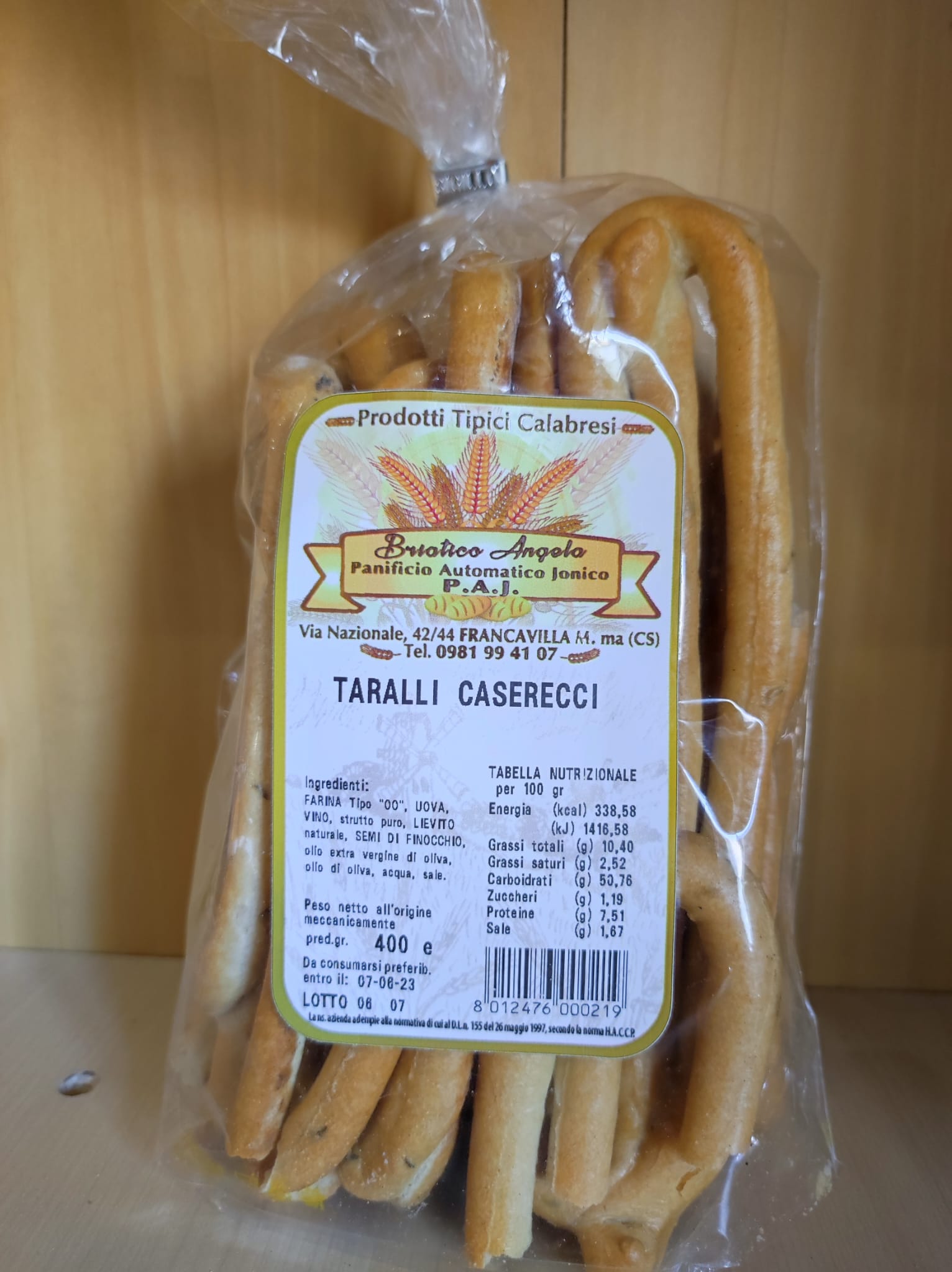 Taralli Casarecci