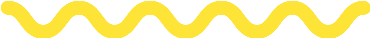 A close up of a yellow lightning bolt on a white background.