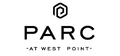 PARC at West Point logo: black text with a geometric hexagon design above "PARC".