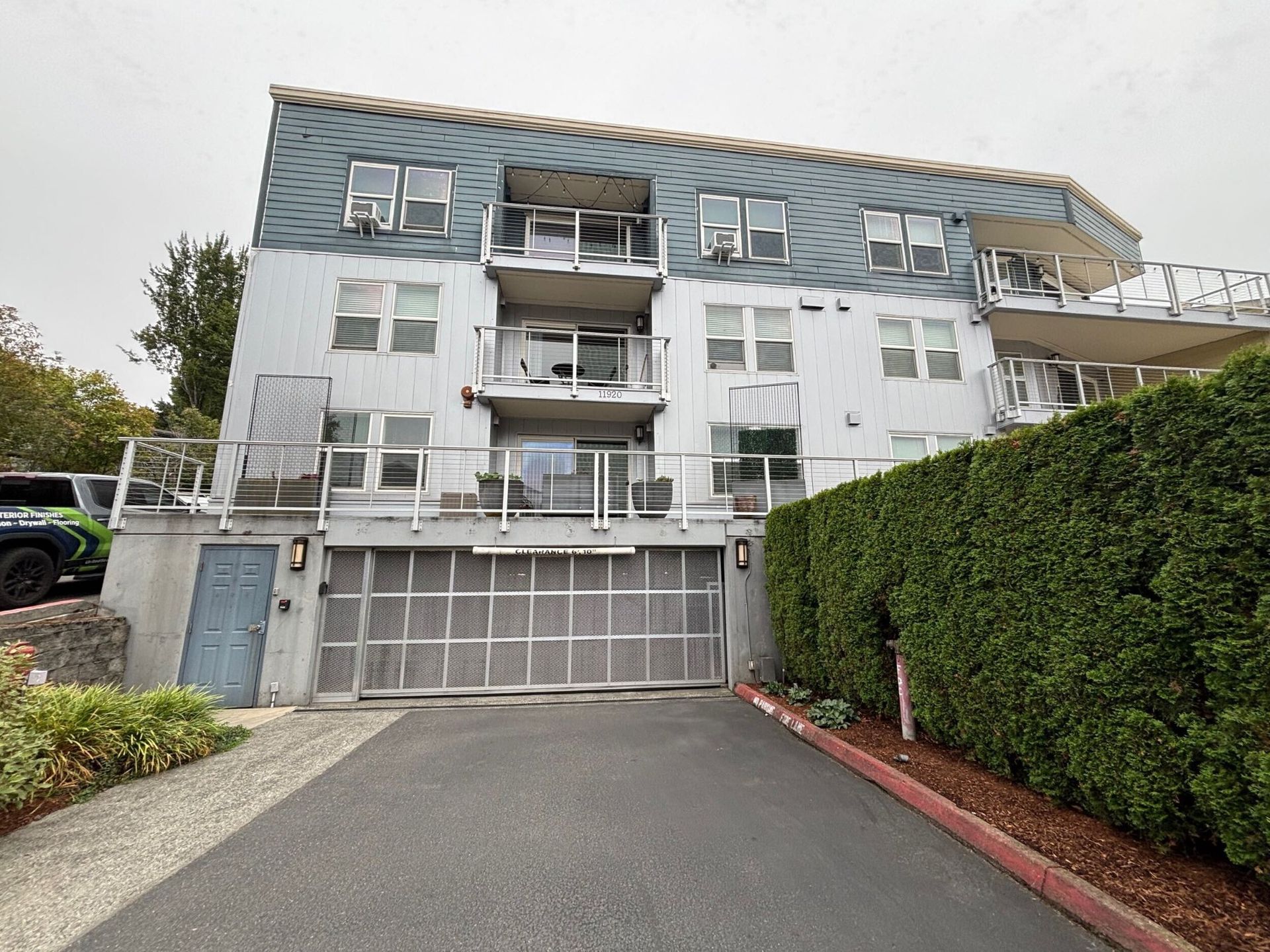Completed exterior painting at Overlook at Juanita Bay in Kirkland, WA by United Seattle