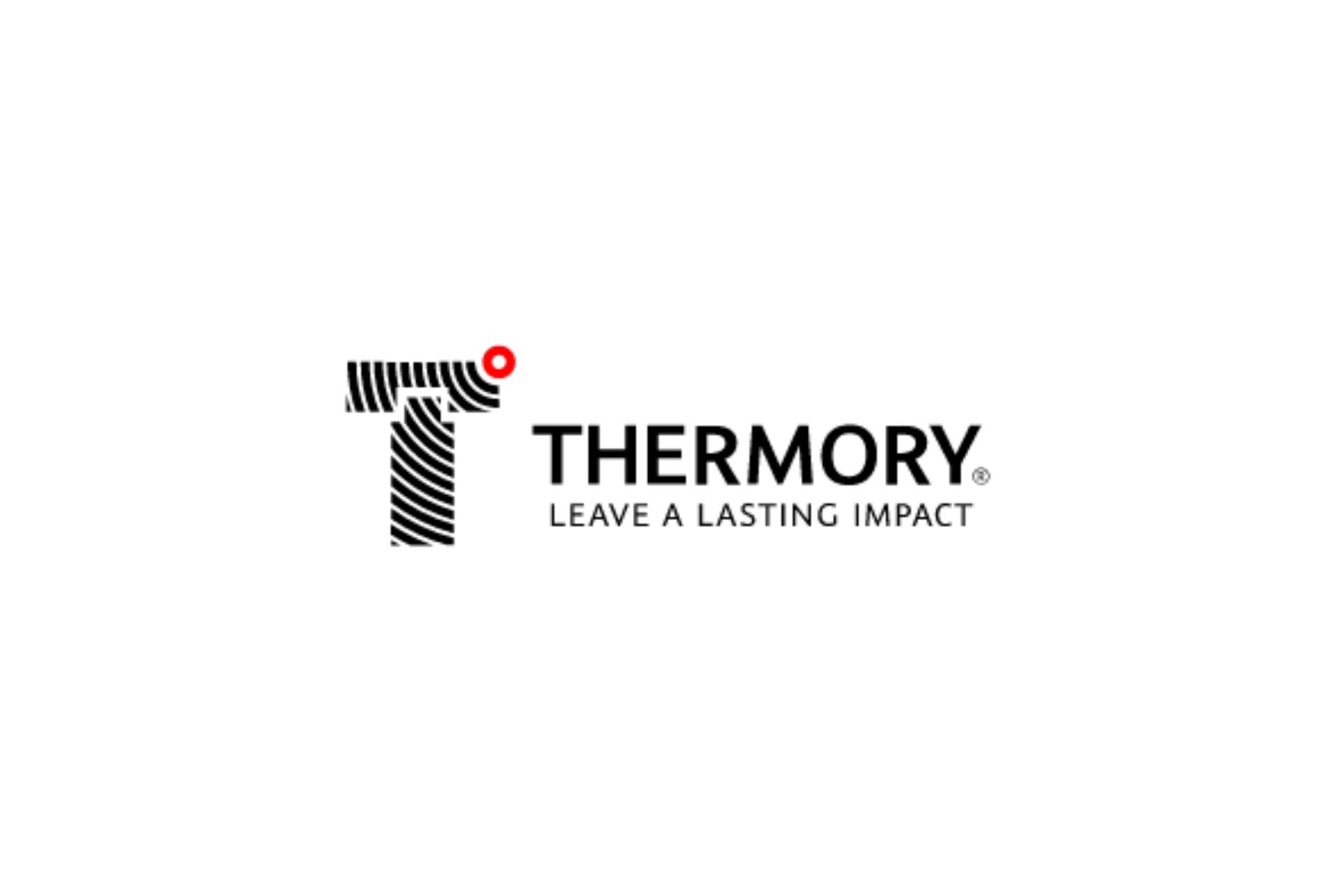 The logo for thermory leaves a lasting impact.