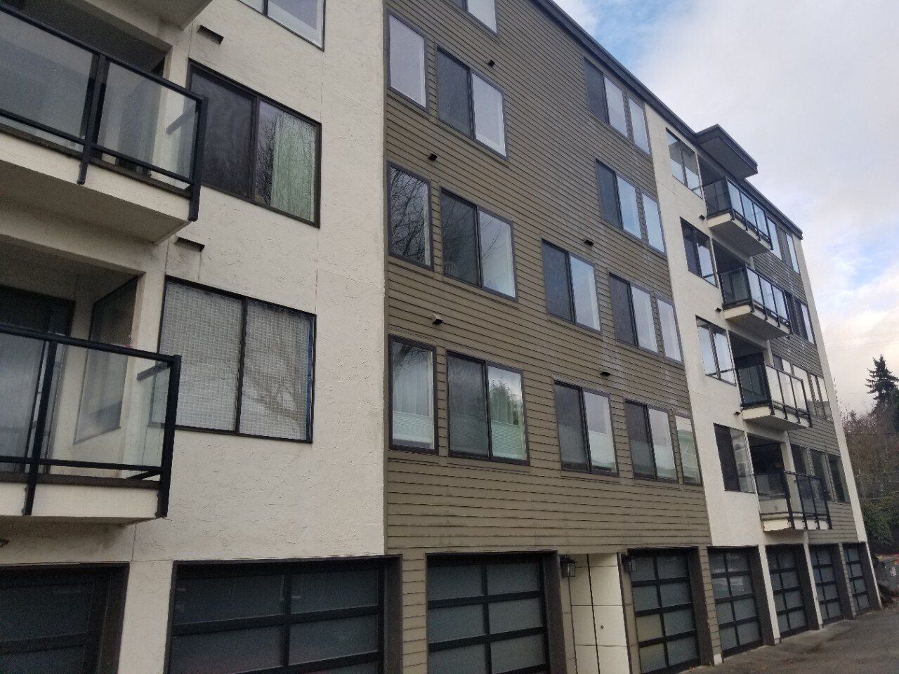 Galaxie Condominiums in Seattle, WA during construction, before United Seattle's finish work