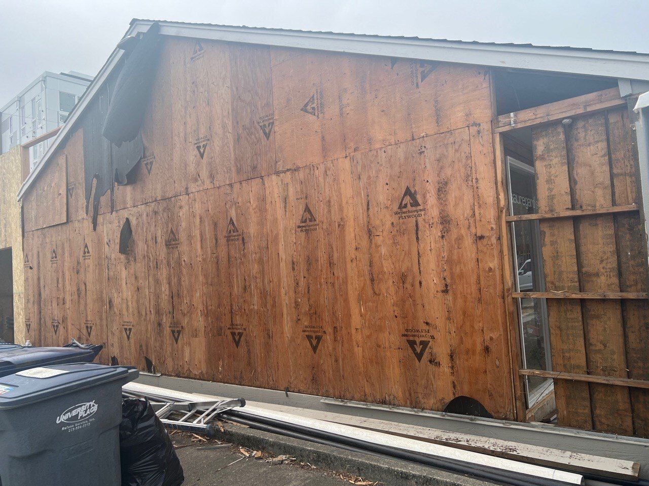 UP Animal Care Clinic in University Place, WA during construction, before United Seattle's finish work