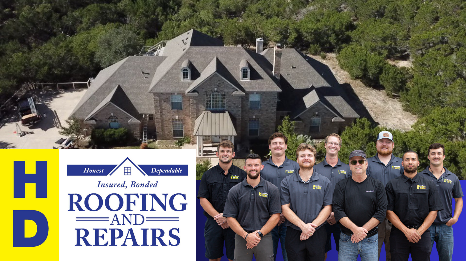 HD Roofing and Repairs completed new roof installation in Austin TX