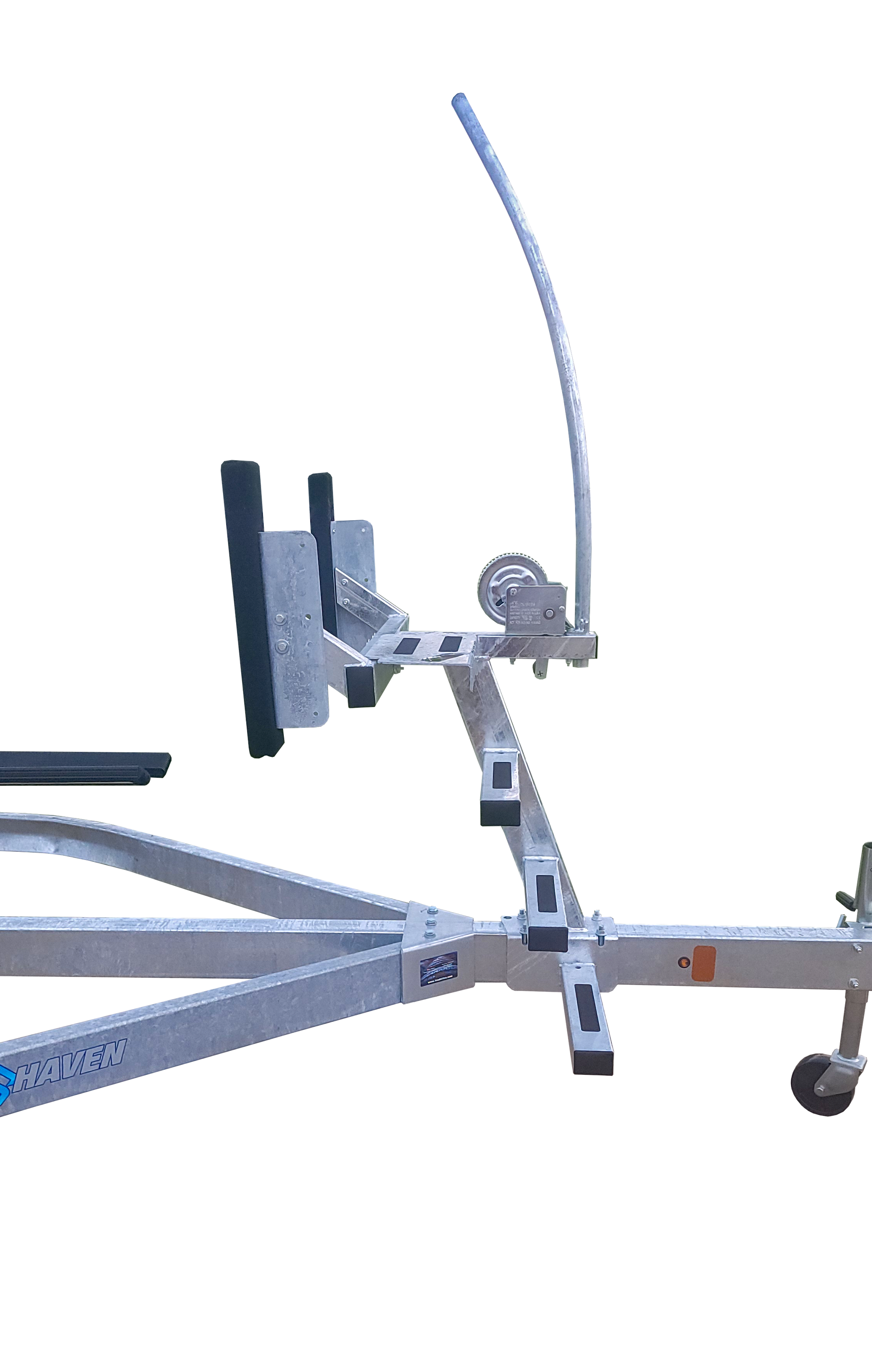 pontoon trailer bow stop