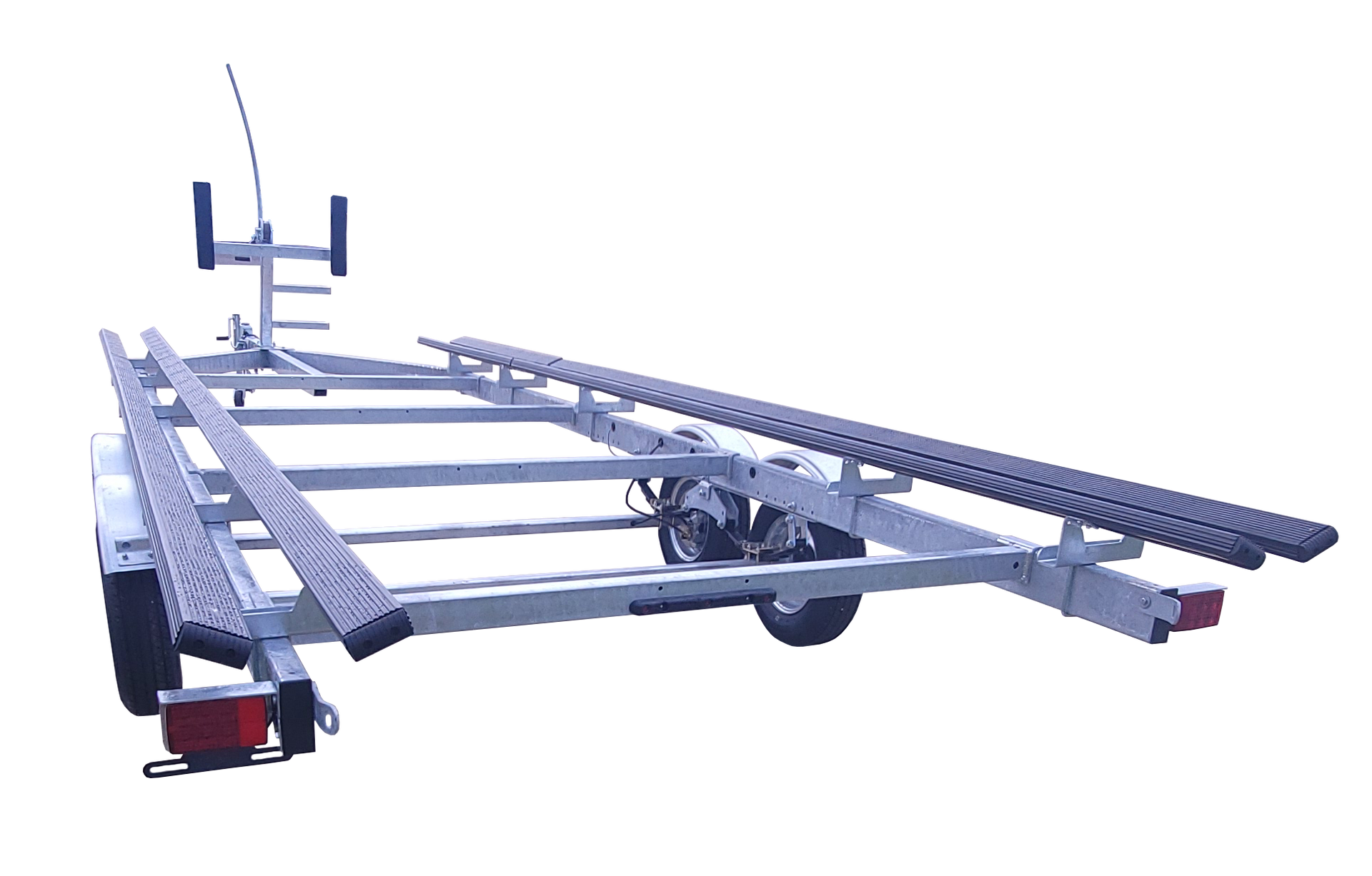 large galvanized pontoon trailers
