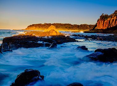 Beautiful Waves on the Beach Side — Dean Goodwin Plumbing Pty Ltd in Kiama, NSW