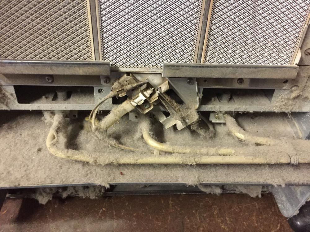 Close Up of a Dirty Equipment — Dean Goodwin Plumbing Pty Ltd in Shellharbour, NSW