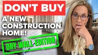 Thumbnails reading โDONโT BUY A NEW CONSTRUCTION HOME!โ and โDRYWALL EDITIONโ beside a surprised woman.