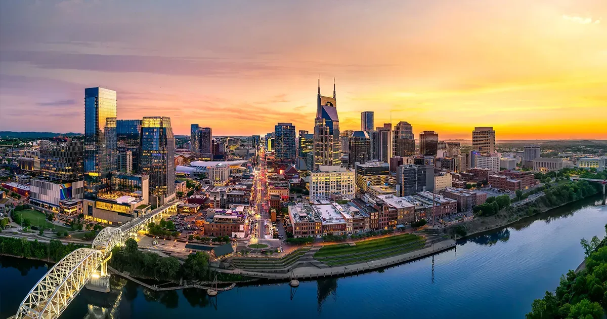 Nashville Skyline in Nashville Tenn area