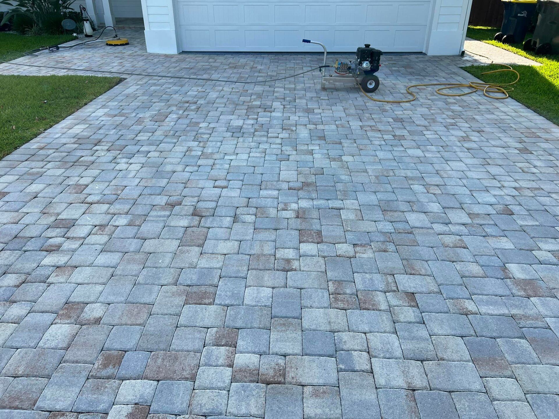 Before paver sealing | Lutz, FL | Bay Paver Sealing & Cleaning