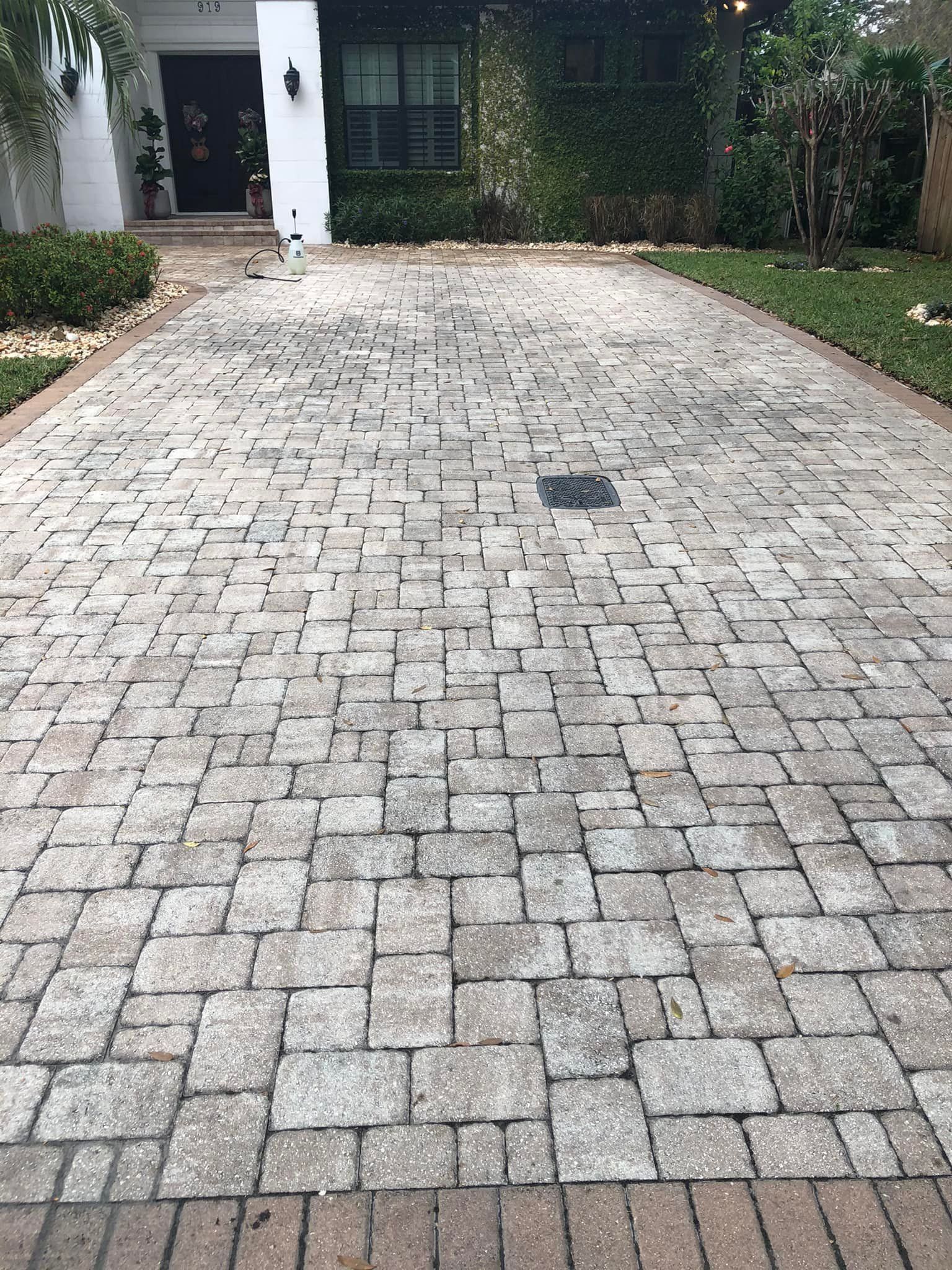 Before paver sealing | Lutz, FL | Bay Paver Sealing & Cleaning