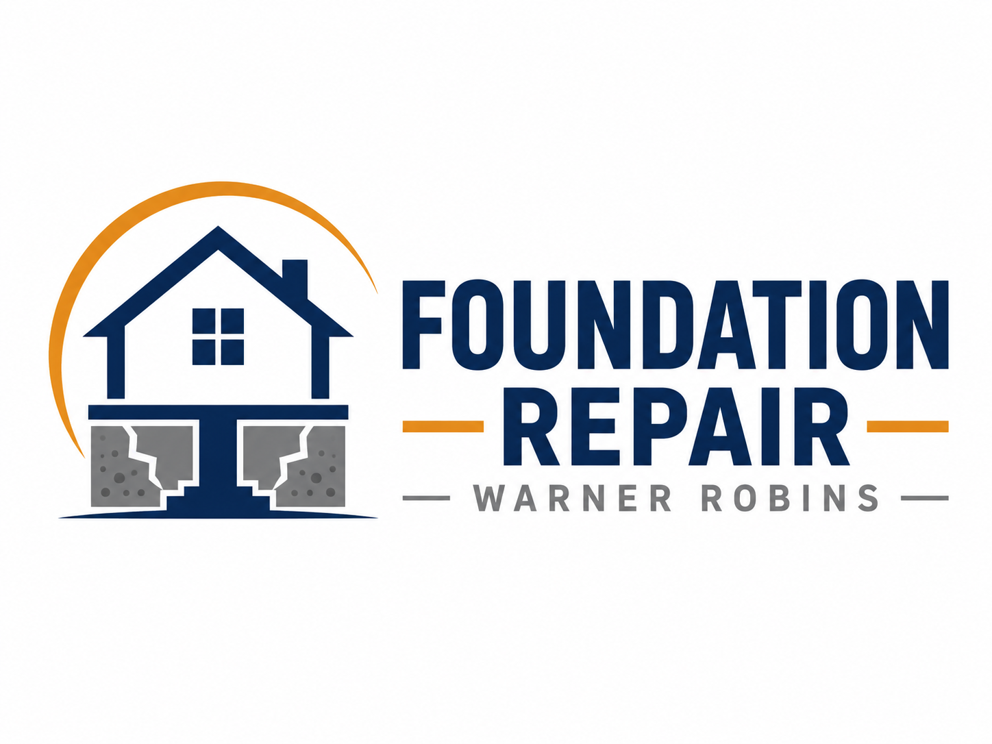 Logo with a black and yellow emblem and the words