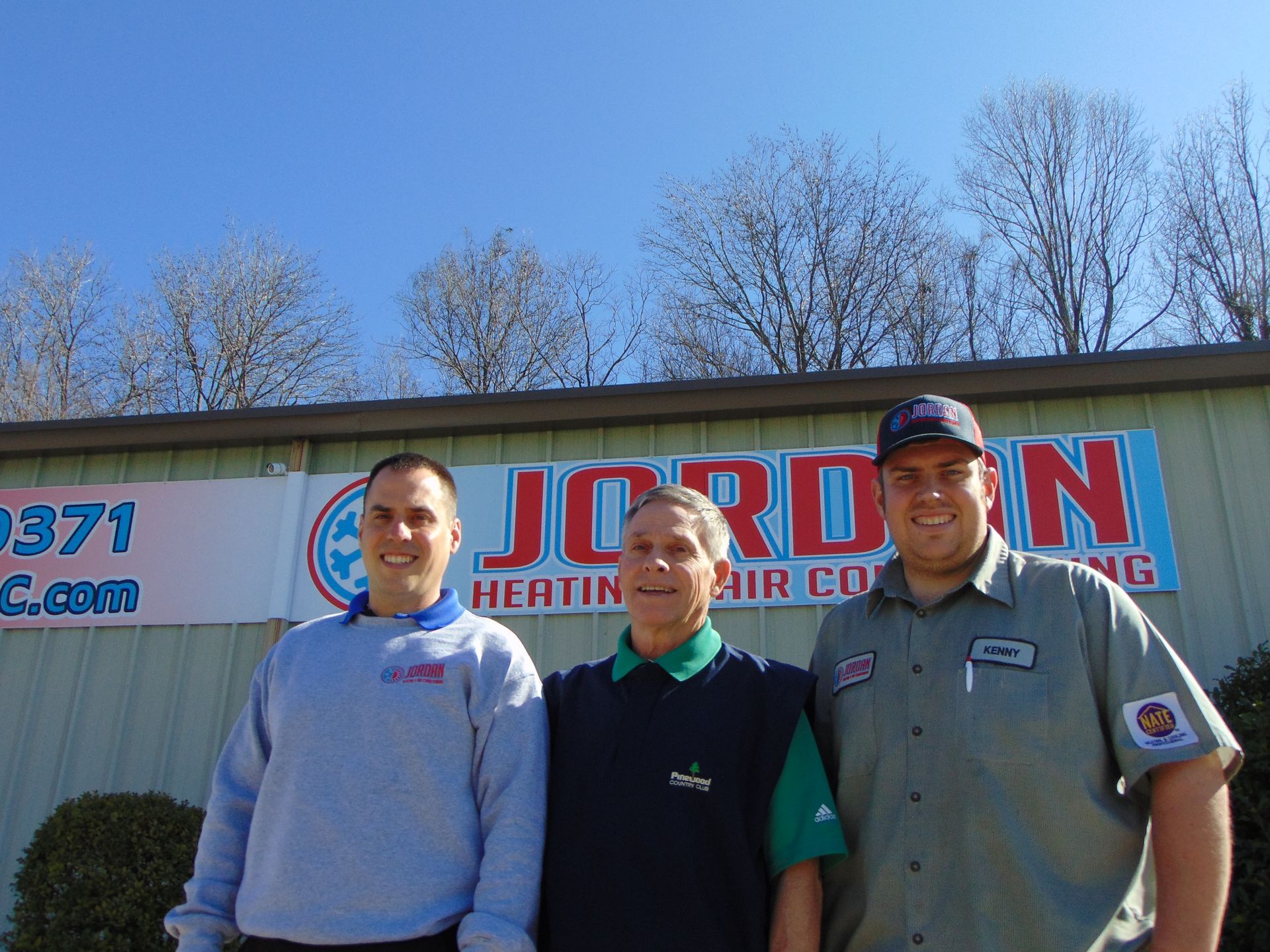 Jordan Heating & Air Conditioning - Team with truck
