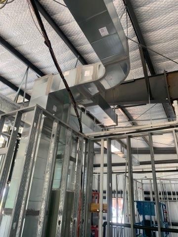 Jordan Heating & Air Conditioning - Commercial ductwork