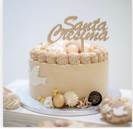 Torta con decorazione 