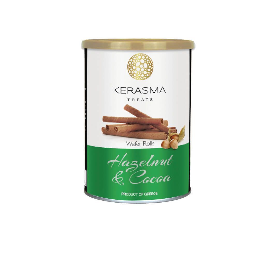KERASMA | 享樂可可榛果捲心酥 (400g)