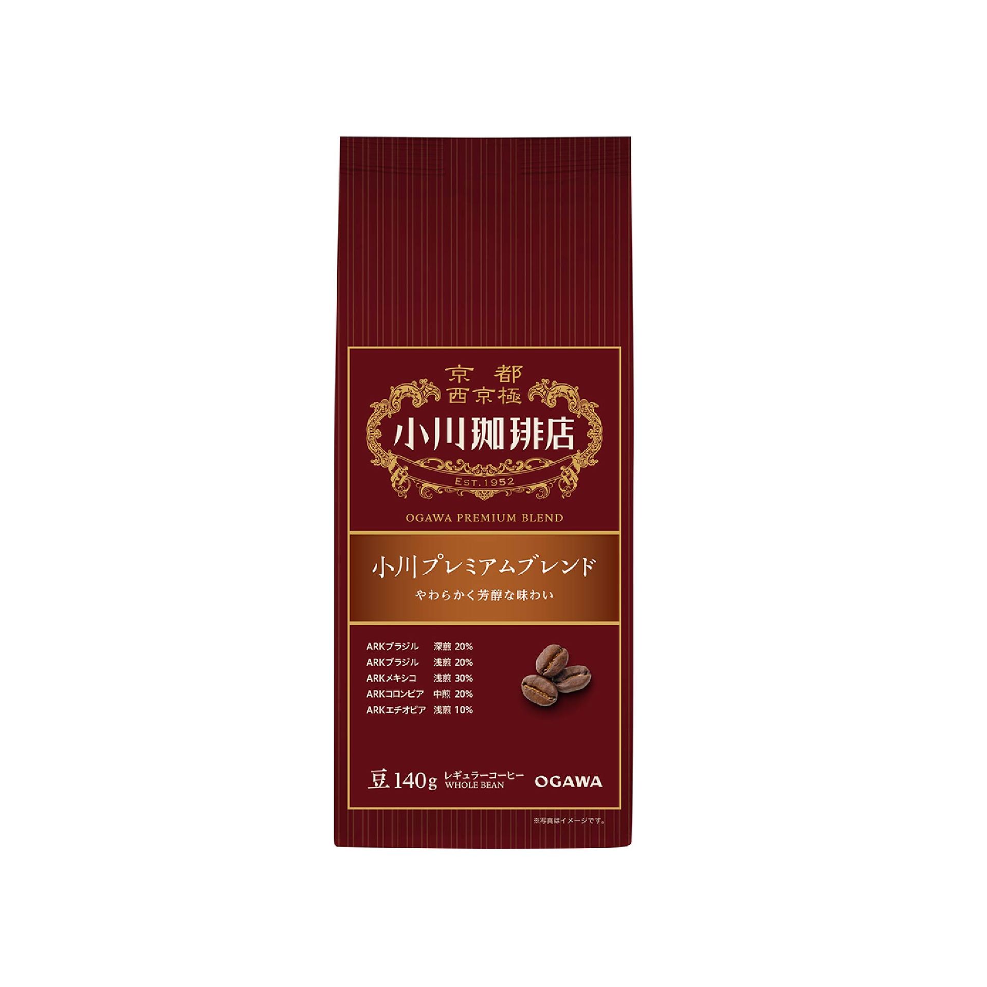 【京都小川】淺焙芳醇咖啡豆 140g