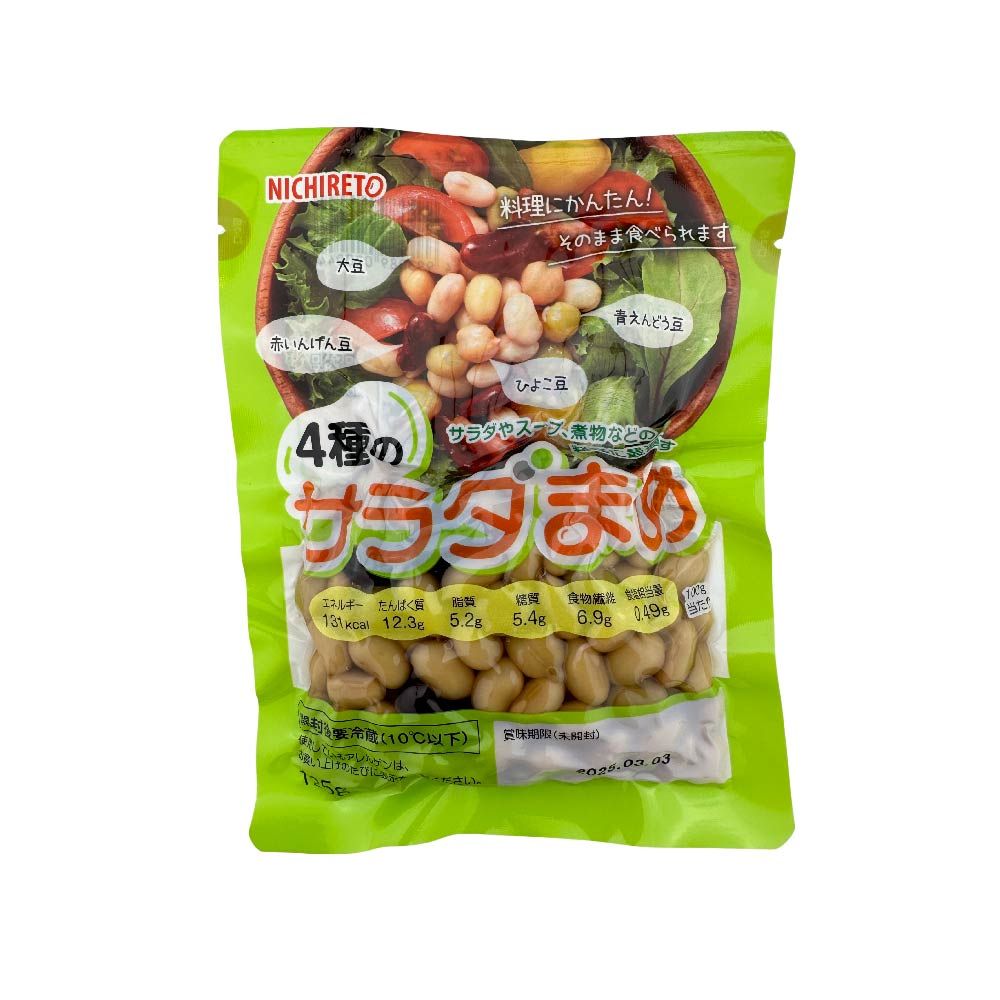 【日令都】 四色沙拉豆 125g