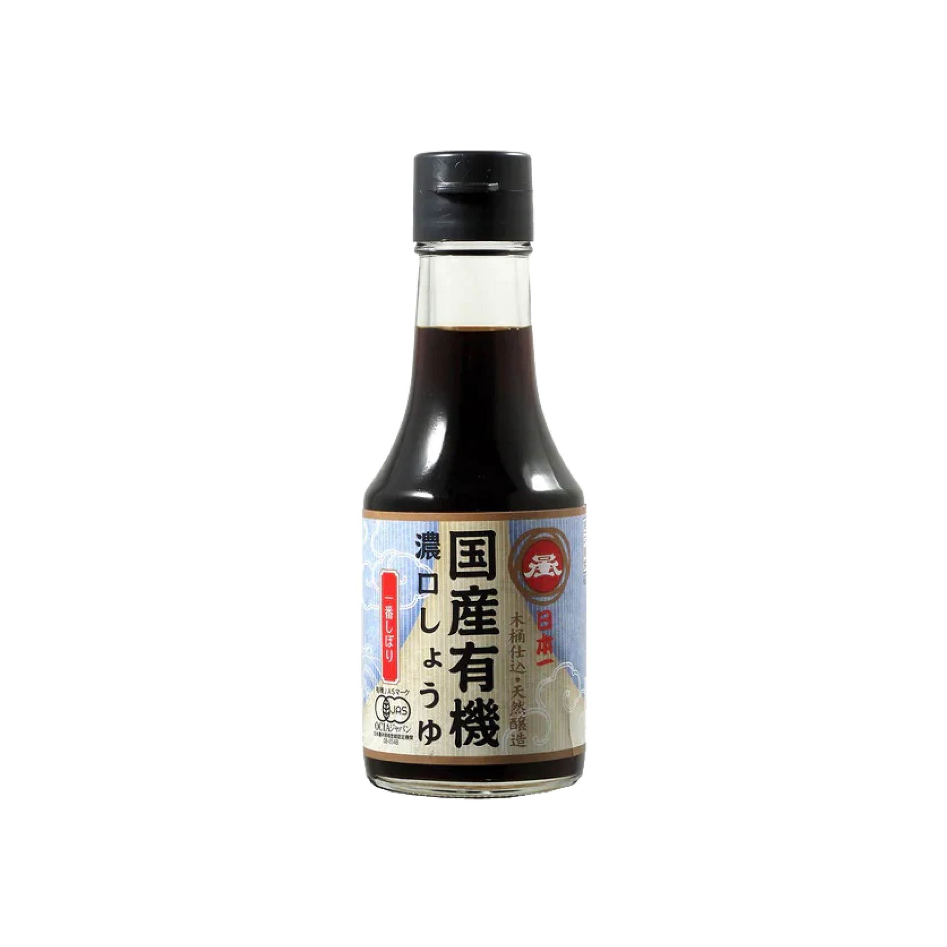 【日本一】有機濃口醬油 150ml