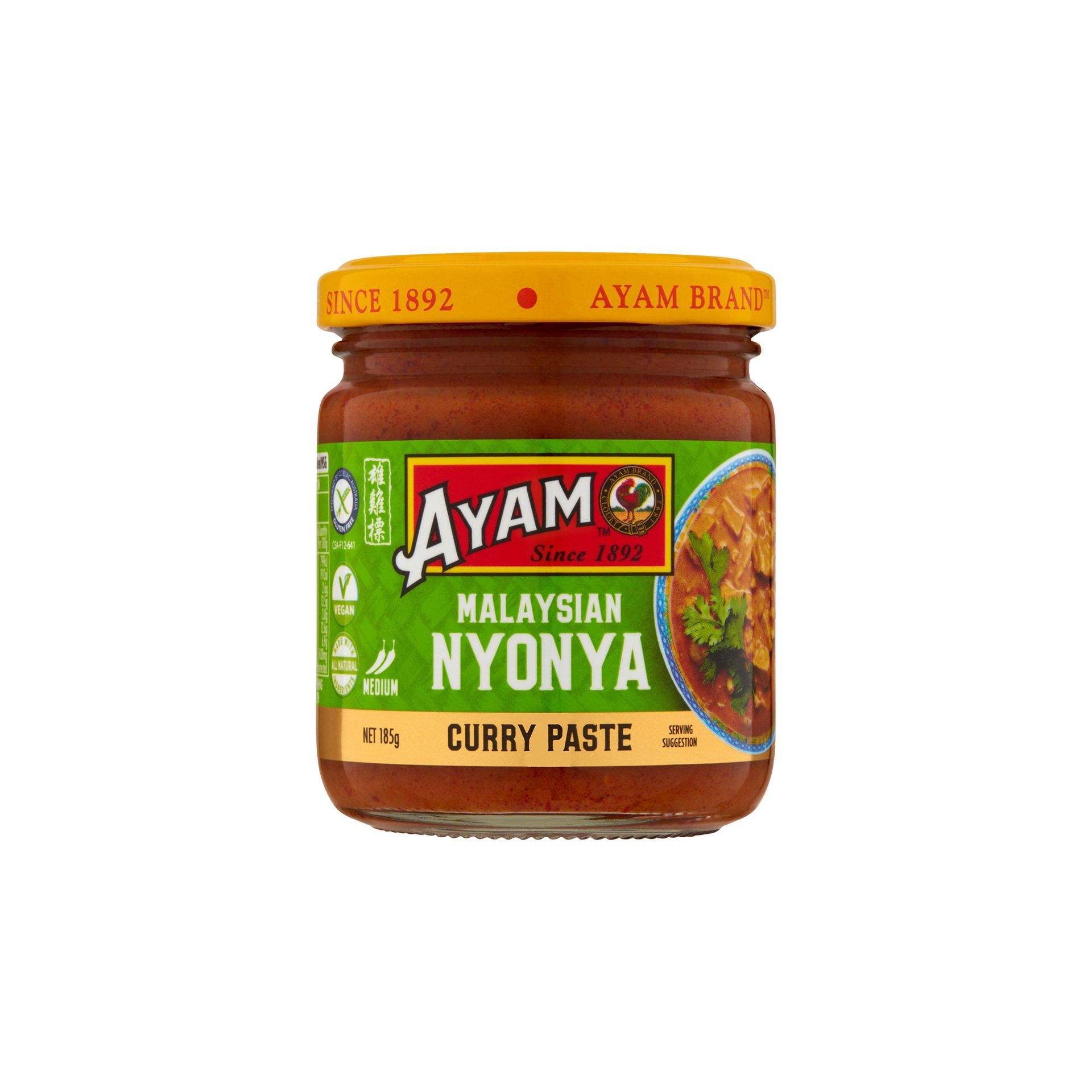 【Ayam】雄雞標娘惹咖哩醬185g