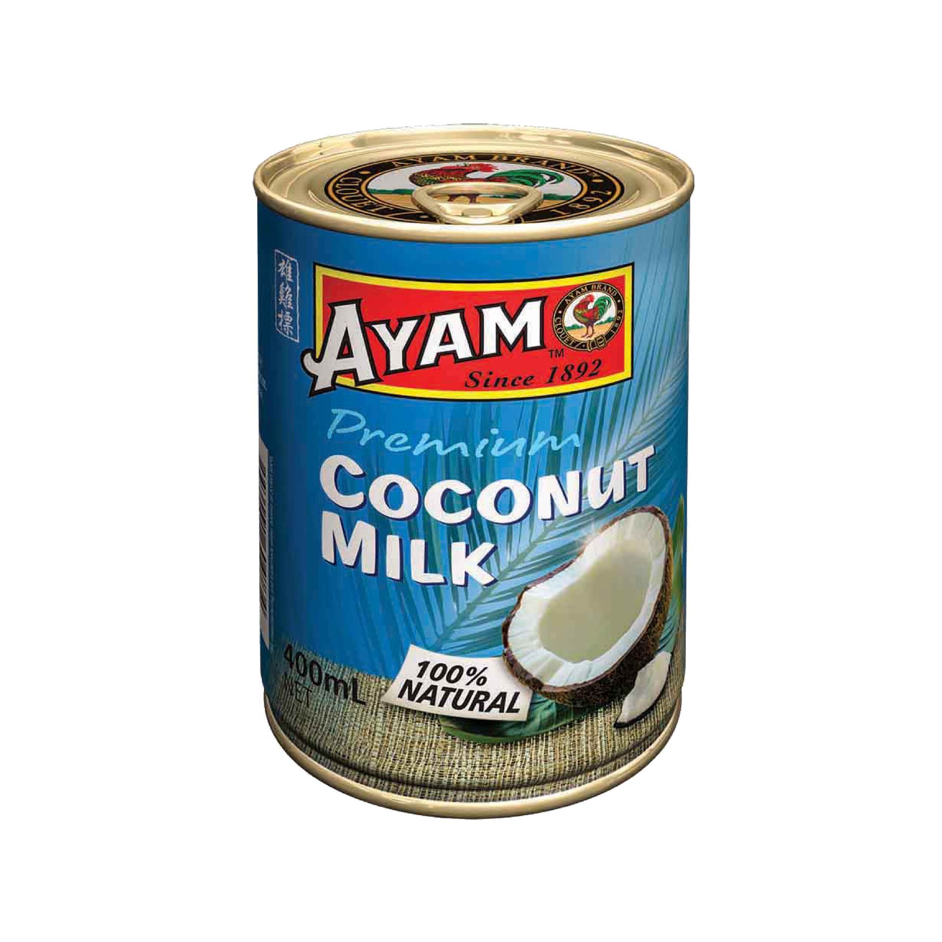 【Ayam】雄雞標特級椰奶-大 400ml