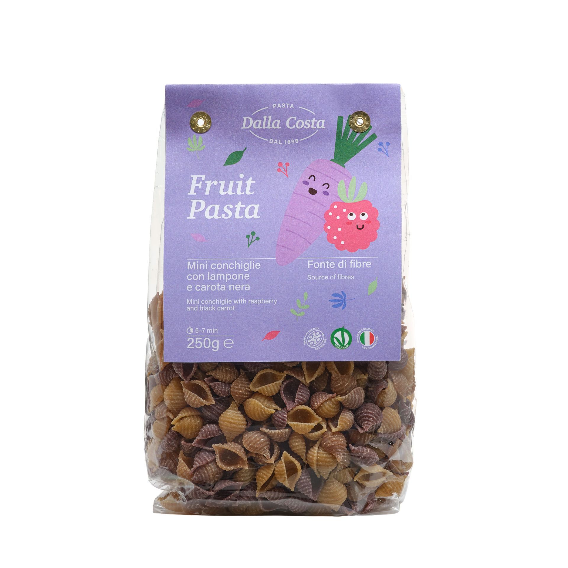 【Dalla Costa】達樂黑蘿蔔覆盆子義大利麵250g