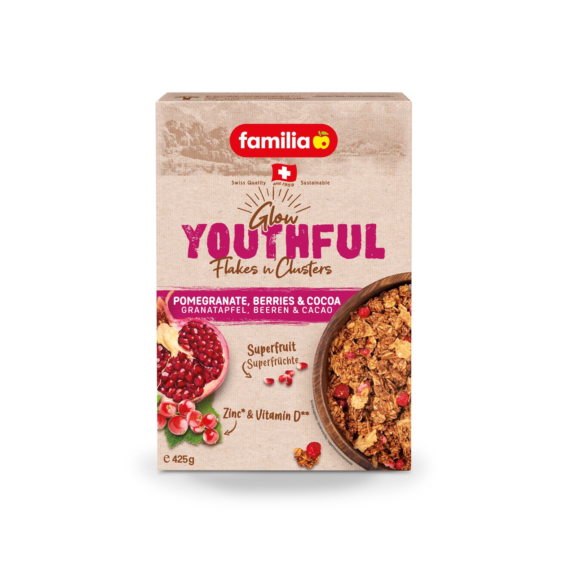 【Familia】瑞士全家紅寶石綜合穀物 425g
