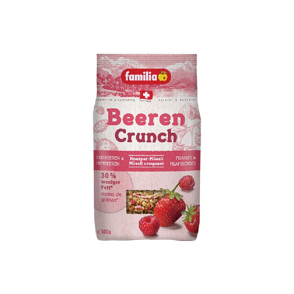 【Familia】瑞士全家草莓綜合穀物早餐 500g