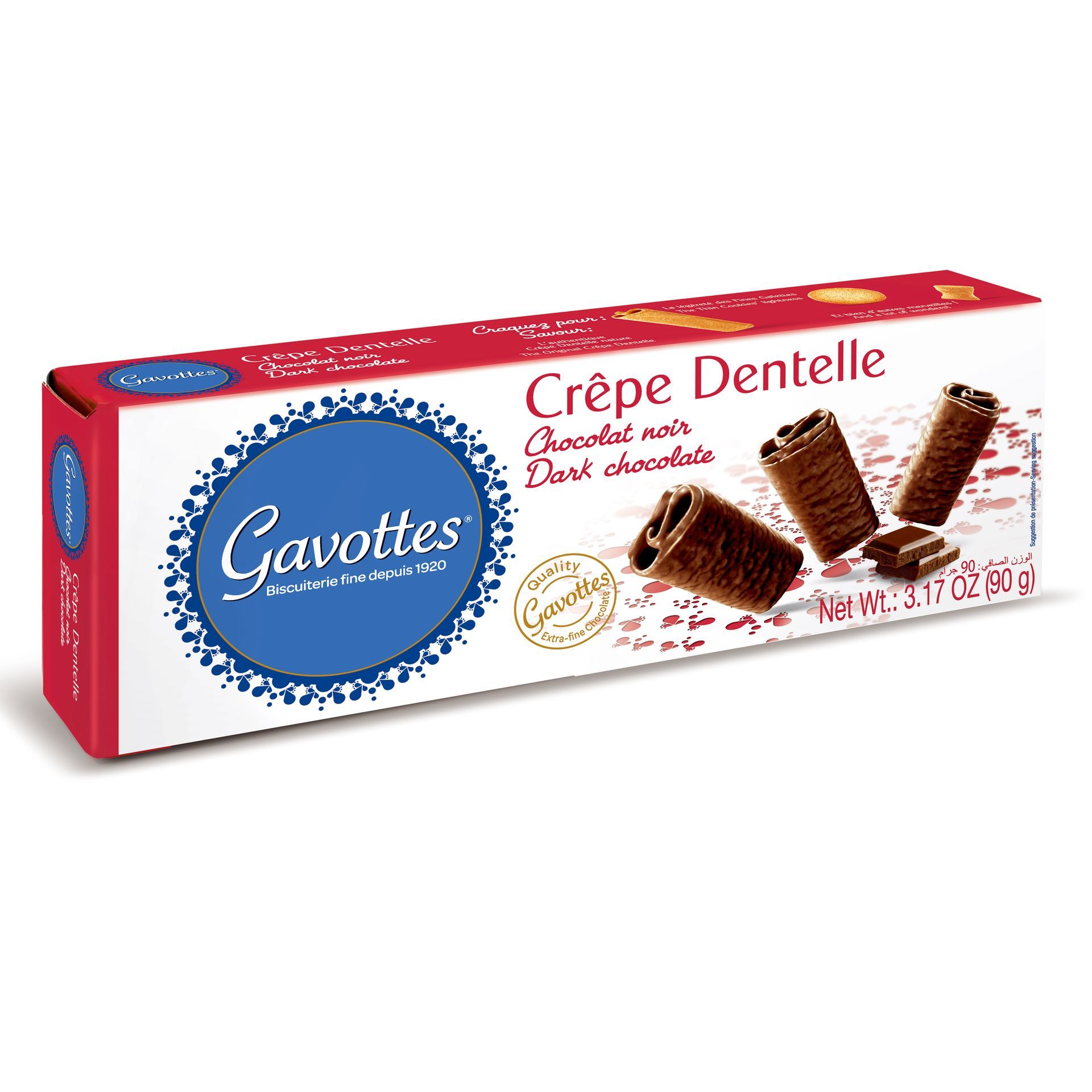 【Gavottes】歌法蒂可可風味薄餅  90g