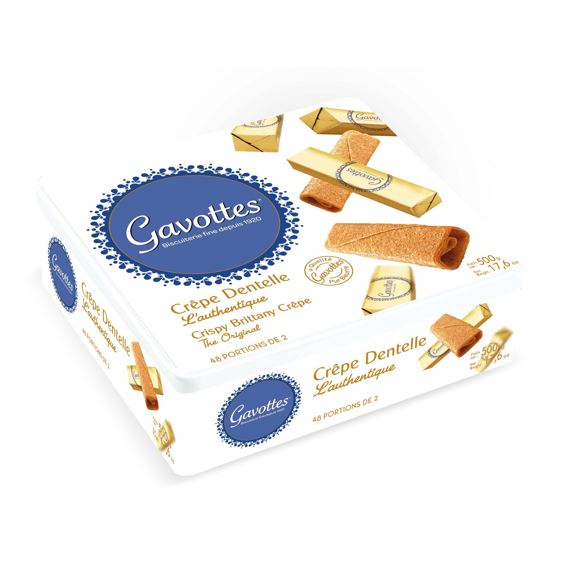 【Gavottes】歌法蒂琉金薄餅禮盒 500g