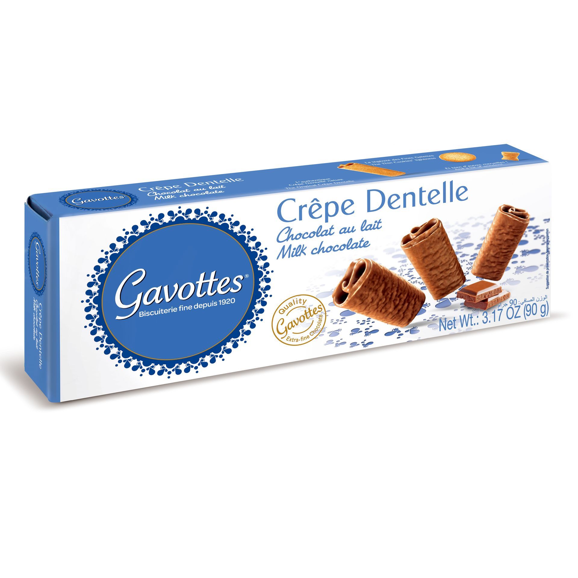 【Gavottes】)歌法蒂牛奶可可風味薄餅 90g