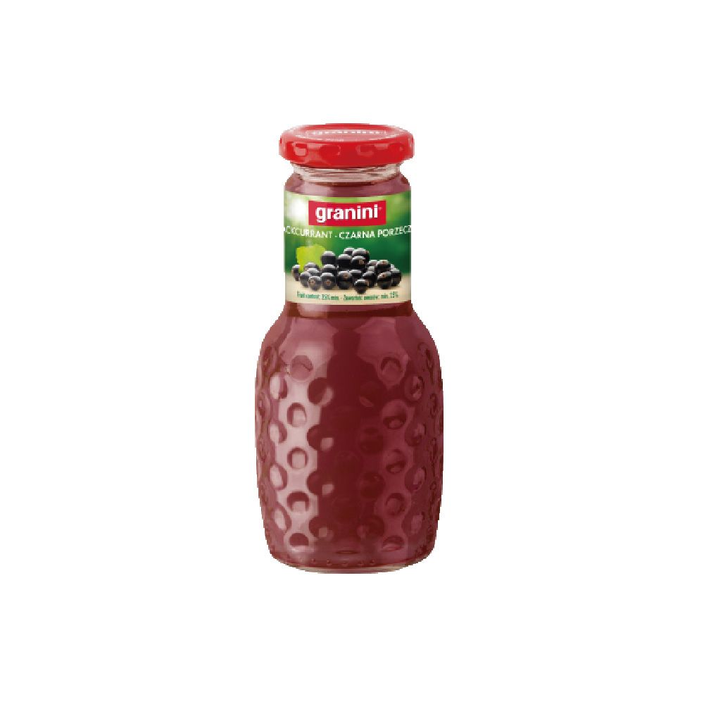【Granini】黑醋栗汁250ml 25%