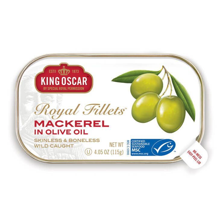 【King Oscar】 奧斯卡橄欖油漬鯖魚115g